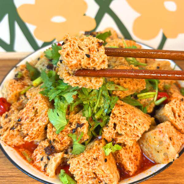河南特产烤麸干面筋素菜凉菜正宗凉拌菜火锅专用面筋方便筋道面筋