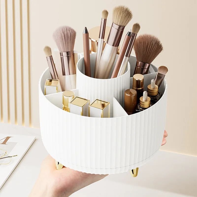 360 degree rotating cosmetic storage box旋转化妆品收纳盒