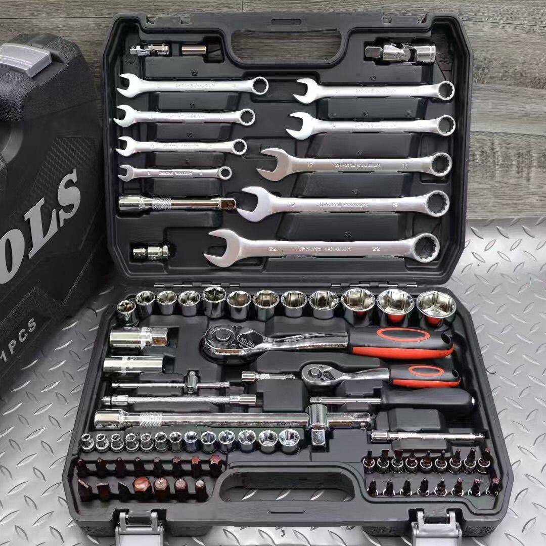 修理厂多功能套筒套管棘轮72齿套装整套修车汽修维修通用组套