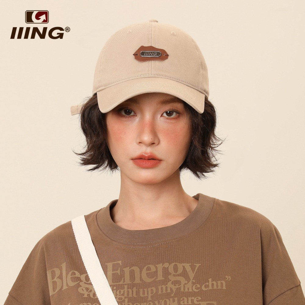 韩国进口软顶鸭舌帽子女夏款大头围加大宽檐百搭户外显脸小棒球帽