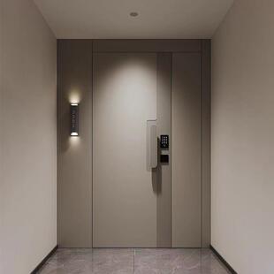 【香港包邮】入户门防盗门一门一景定制简约铸铝门子母门进户门别