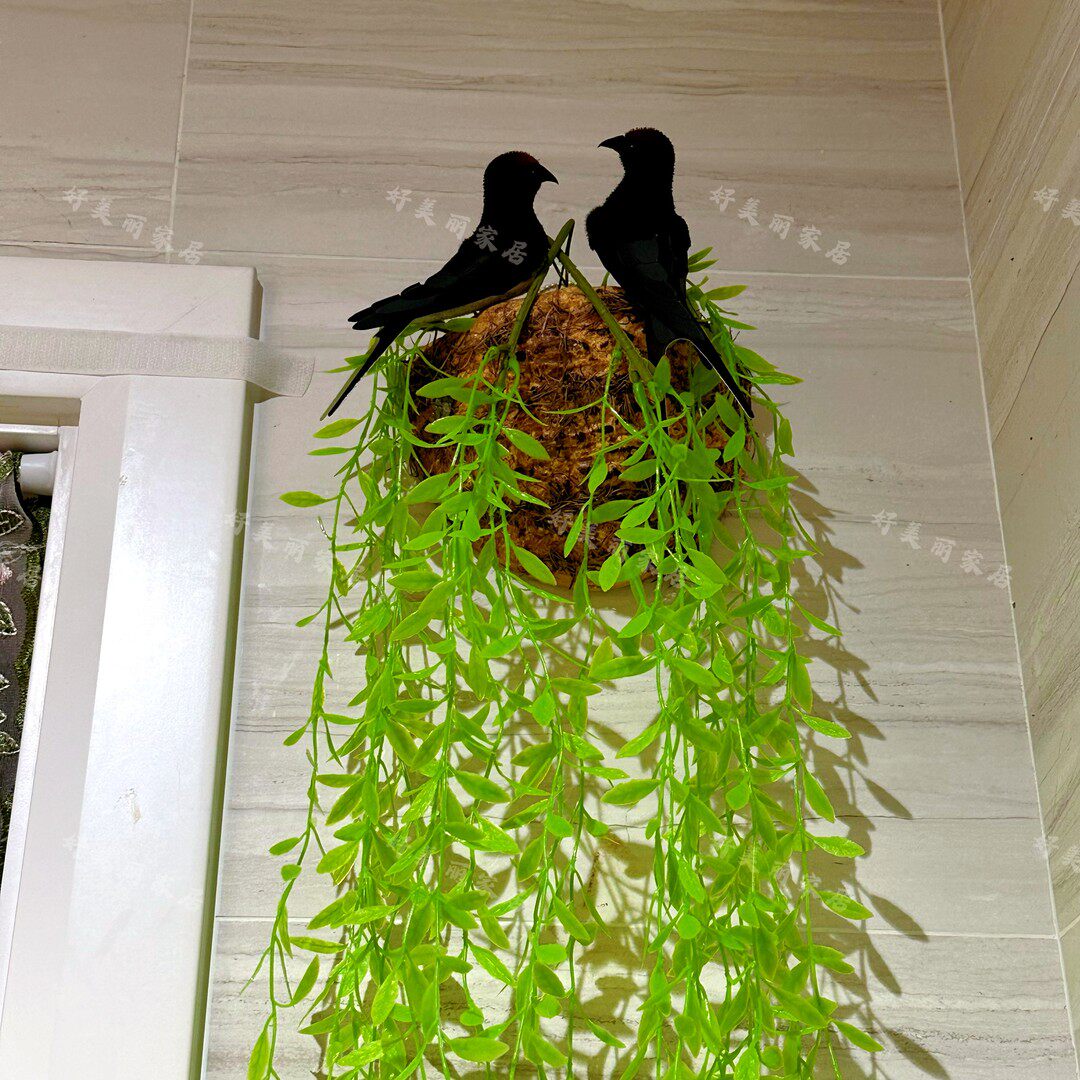 轻奢趣味燕子窝摆件 通用带粘贴,家居饰品,装饰摆件,淘宝优惠券,粉丝福利购,淘宝优惠卷