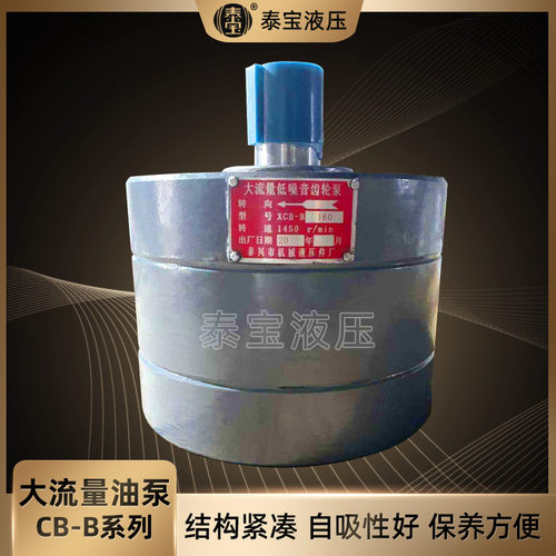 大流量油泵DXCB-B系列160~500 噪音大流量齿轮油泵 型号齐全