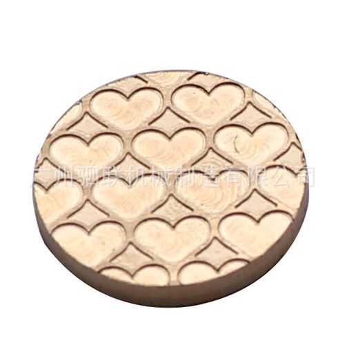 压片机模具 粉饼腮红LOGO铜片压粉铜片 压粉机彩妆机械设备