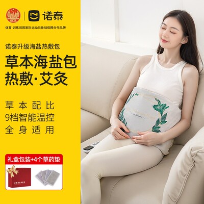 【诺泰】盐袋暖腰热敷包电加热家用艾草大粒盐袋子粗盐暖宫艾灸理