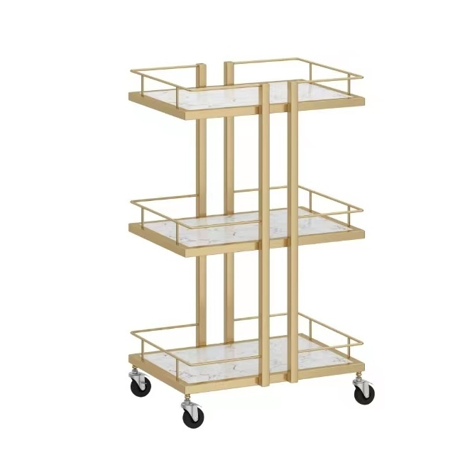 美容推车置物架美容院小推车高档美甲美睫工具车可移动多功能架子