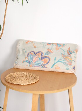 麻享亚麻枕头薰衣草荞麦混合填充护颈枕睡眠枕宿舍家用FSY50685