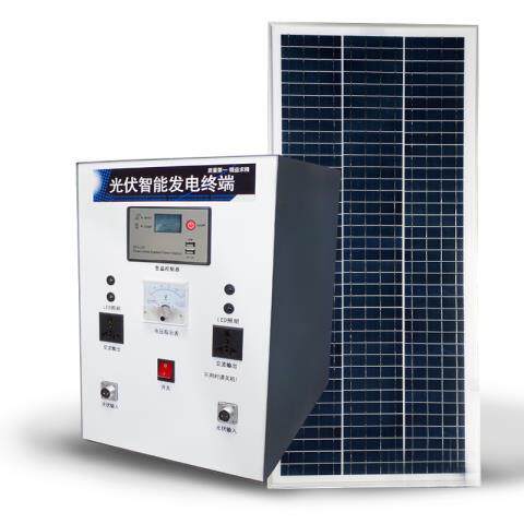 整套家用太阳能发电系统设备光伏板太阳能电池板1000W600W220V