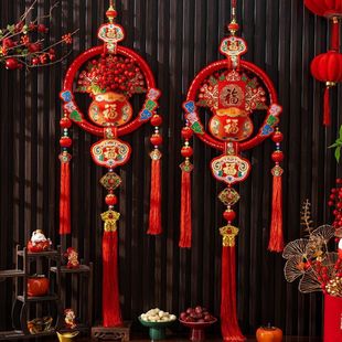 代代有福2026马年爆款室内灯笼挂件乔迁新年装饰喜庆中国结挂件
