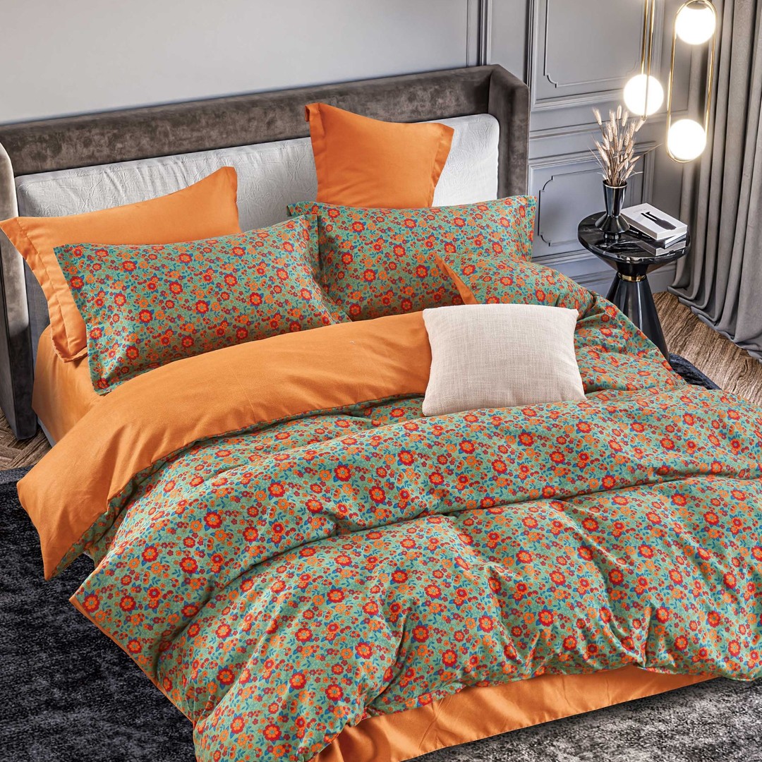 【冬日暖阳】生姜暖绒被套亲肤柔软舒适透气