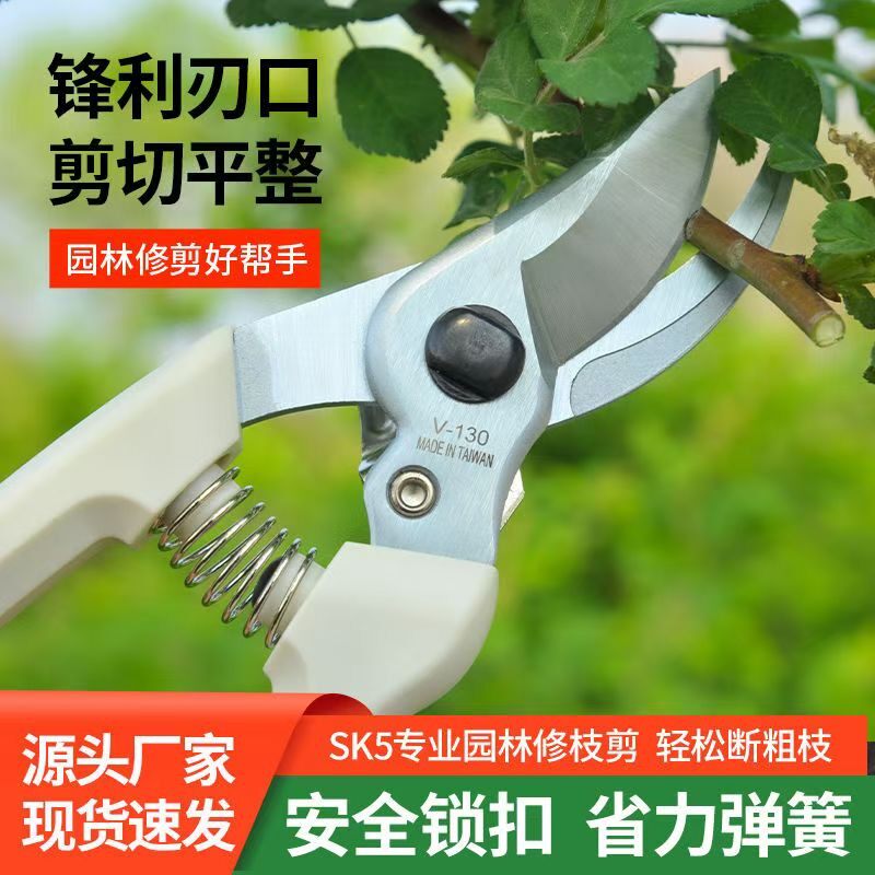德国进口钢粗枝剪省力修枝剪刀园艺修花木果树嫁接园林剪工具图片