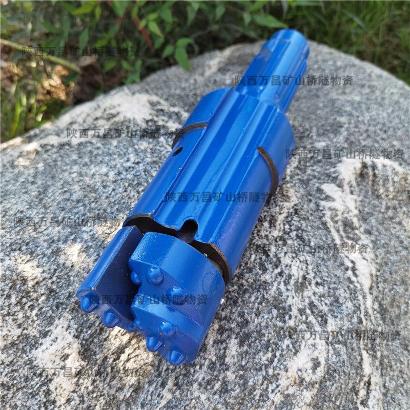 108偏心钻头三件套跟管管棚支护钻具收缩扩孔甩块管靴自由钳