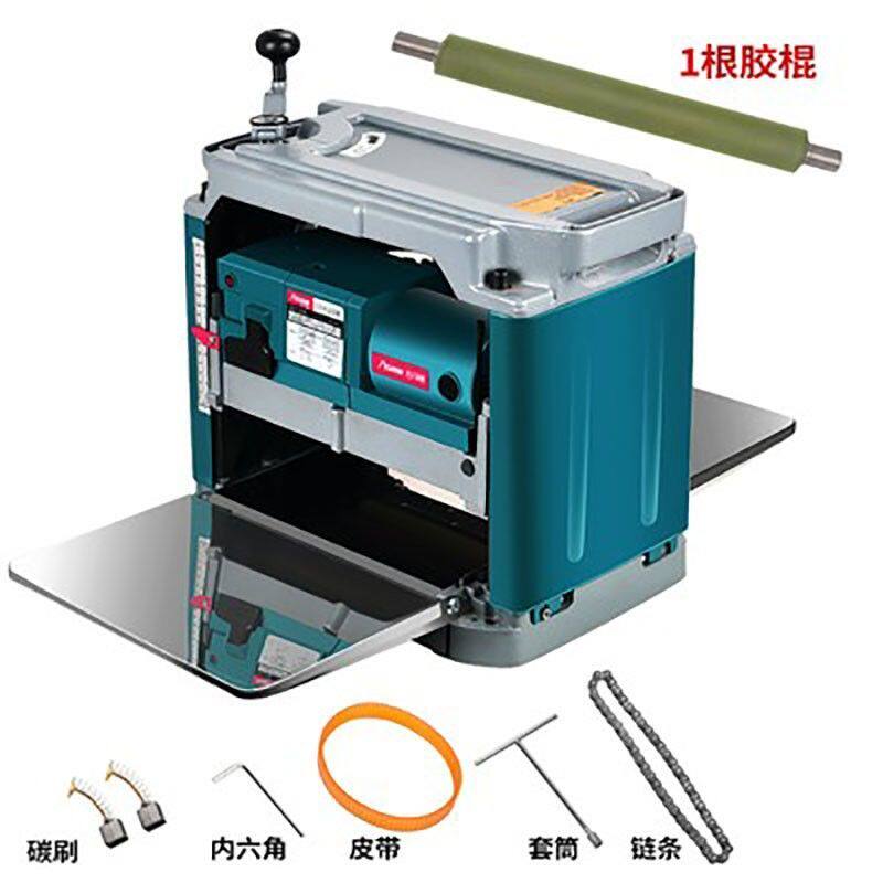 木工多功能电动工具家用压刨机单面大功率台式平刨机电刨小型刨机