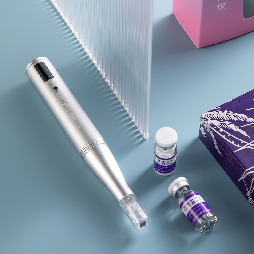 【5D电动导入仪】家用便携微针头皮精华溶液导入充电式按摩仪