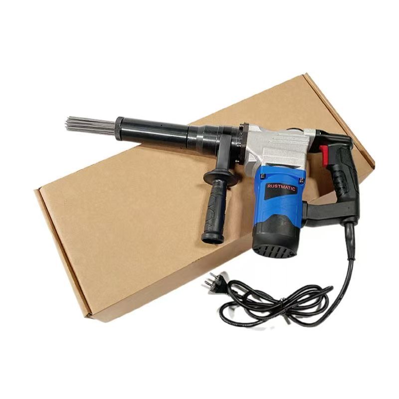 手持电动除锈枪针式大功率除锈打磨机外贸纯铜喷射式除锈枪591203