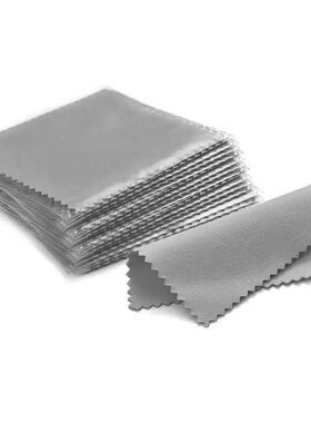 50pcs Sterling Silver Polishing Cloth Set Jewelry Cleaning
