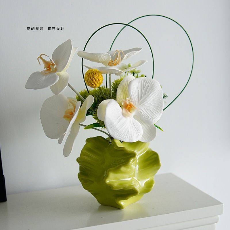 简约手感花艺仿真花客厅样板间餐桌装饰摆设花瓶摆件花束桌面户外,家居饰品,仿真花/假花,淘宝优惠券,粉丝福利购,淘宝优惠卷