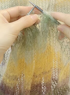 LECERF小马海Kid Mohair手工编织马海毛线细线钩针线
