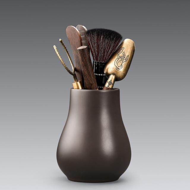 煌山紫砂茶道筒茶道六君子功夫茶具配件零配黑檀木六君子茶筒茶夹,餐饮具,茶道/零配,淘宝优惠券,粉丝福利购,淘宝优惠卷