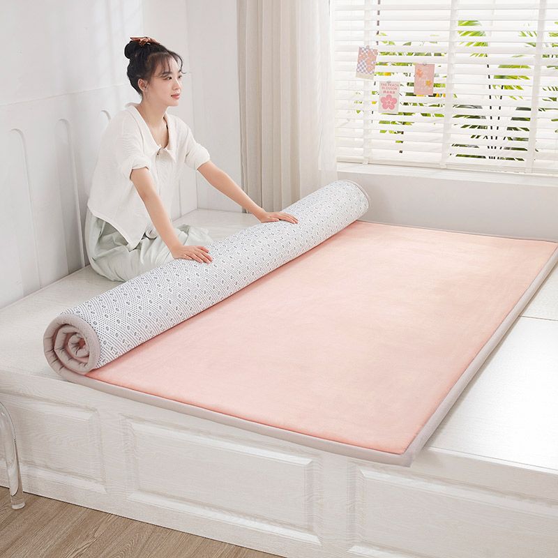 打地铺睡垫可折叠可收纳榻榻米床垫打地铺防滑床垫床褥农村土炕垫