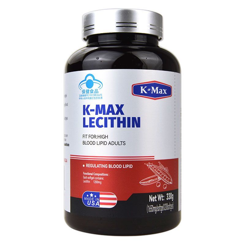 康麦斯 卵磷脂胶囊200粒 成人男女高血脂 具有调节血脂的保健功能