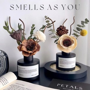 无火香薰家用室内持久卧室慵懒风周末卫生间干花摆件小众高级Z428