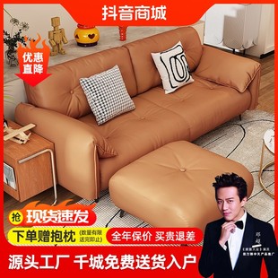 沙发客厅小户型三人双人公寓简约现代出租屋沙发床两用折叠床家用