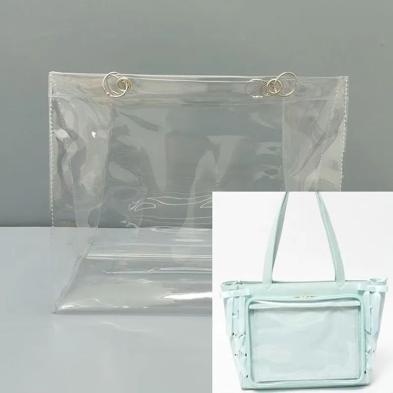 丝带痛保护套WEGOL码S码帆布包托特透明PVC痛包防尘diy防脏防水