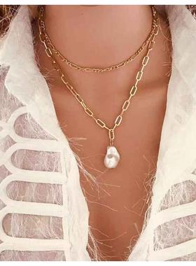 。Popular jewelry simple fashion personalized women's neckla