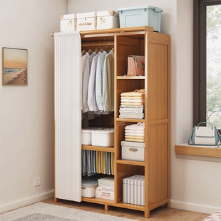 出租房用结实耐用布衣橱大容量 衣柜家用卧室简易组装 新疆西藏 包邮