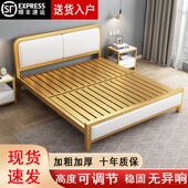 欧式 铁艺床1.8家用双人床简约现代1.5米公主铁床出租屋铁架单人床