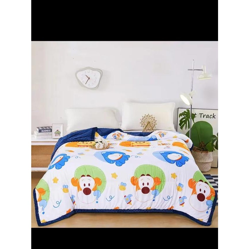 【宠粉专享】印花棉豆豆机洗冬被春秋被四季盖被