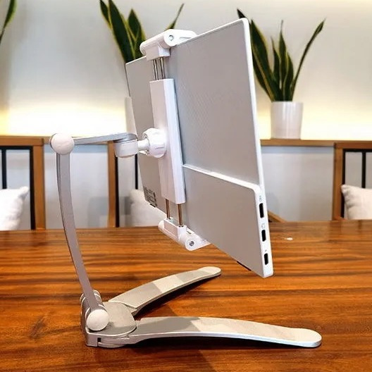 平板电脑专用支架便携显示器支架桌面副屏吃鸡游戏升降ipad电脑15