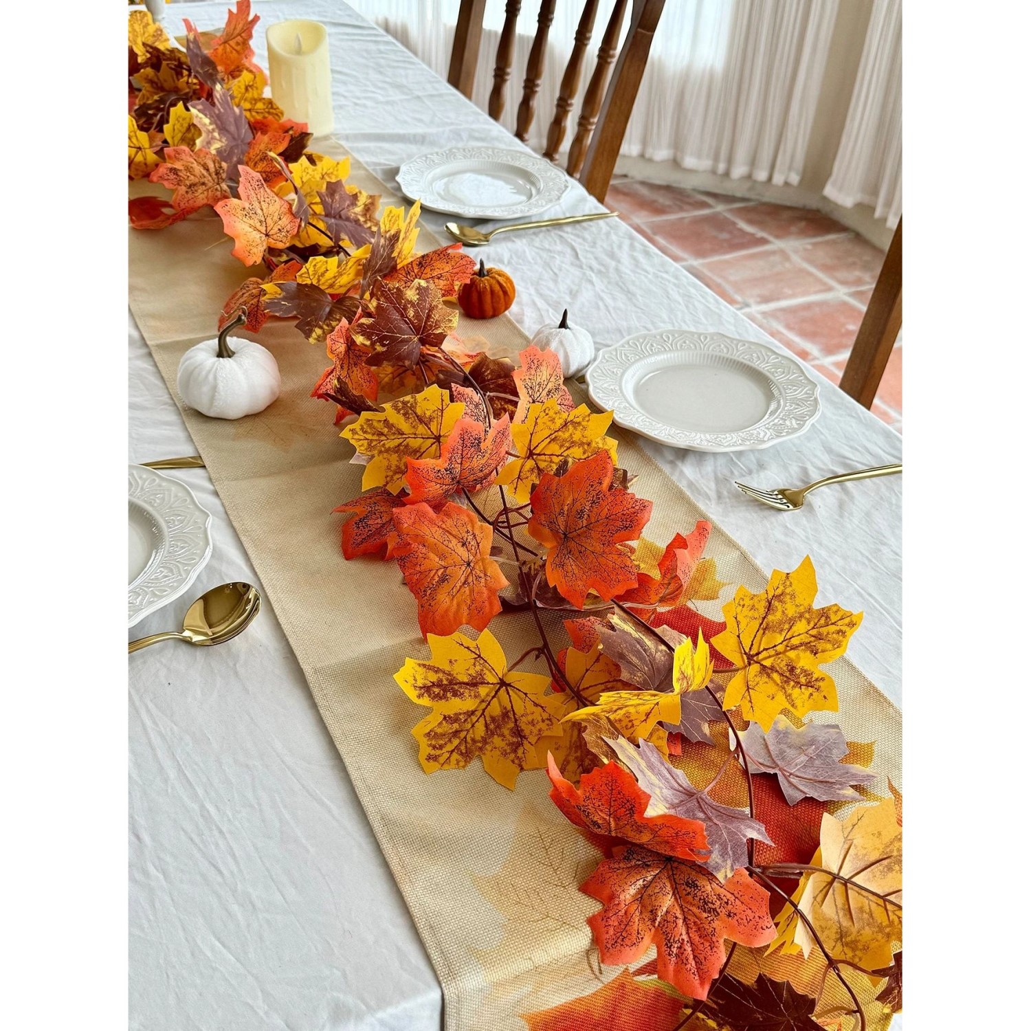 Simulation Maple Vine Garland simulation plant autumn decora