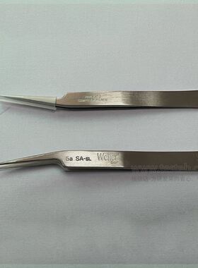 可定制瑞士Weller-Erem5ASAS尖头弯曲5度实验室微电子精密夹取L镊