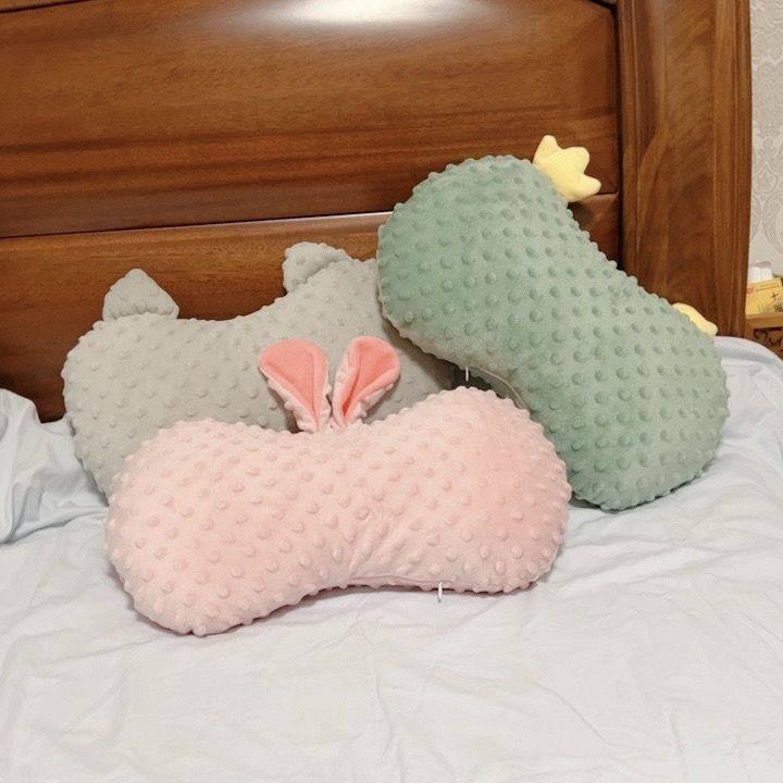 公司午睡枕头可爱儿童成人办公室学校午休趴枕多用小颈枕可拆洗