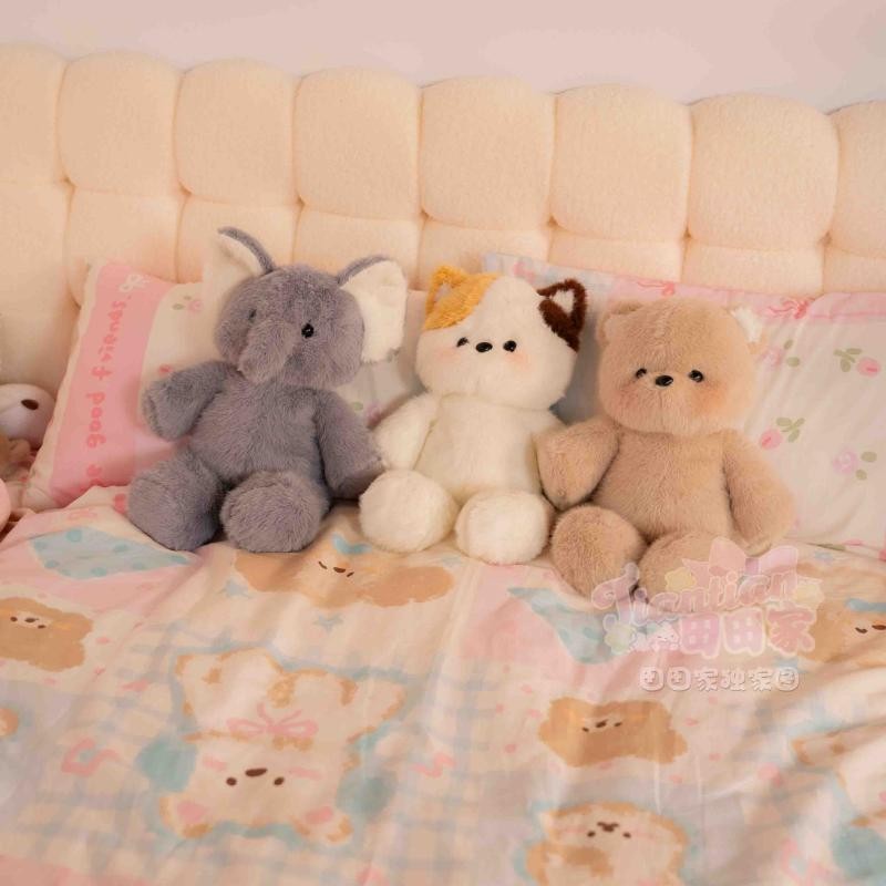 会跑步的小熊玩偶娃娃公仔毛绒玩具抱枕生日礼物兔子跑跑动物系列