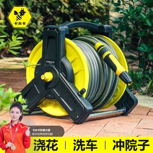 高压家用浇花喷头灌溉车水管车软管盘管水管收纳架收管器水车架