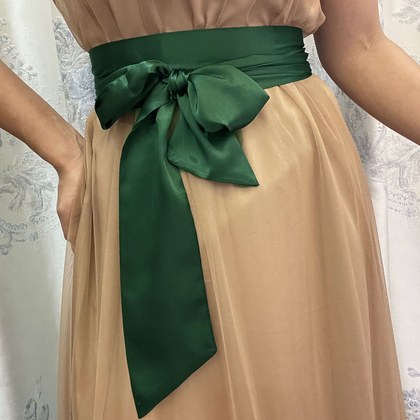 腰带女款绑带蝴蝶结收腰古风腰带汉服连衣裙丝绸装饰绑带女士裙子