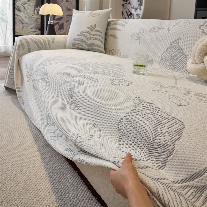 凉豆豆沙发盖布夏季凉席垫夏天款沙发套罩毯一整张全盖沙发巾凉野
