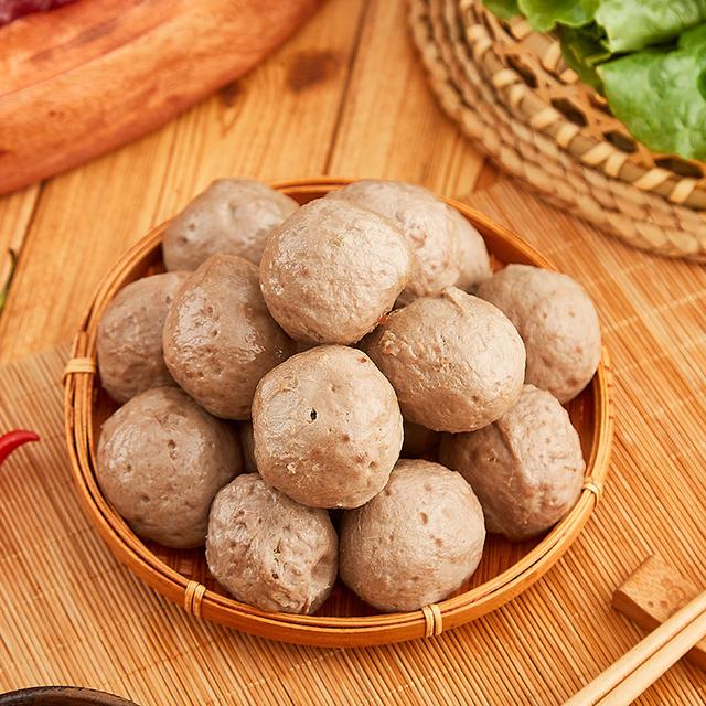 杏花吴记火锅店同款牛肉丸牛筋丸搭配2斤新鲜正宗严选优质丸子