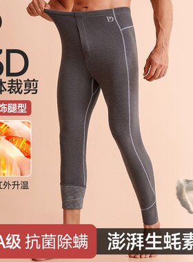 DR10A抗菌生蚝素远红外升温除螨高腰男款修身芭比保暖秋裤保暖裤