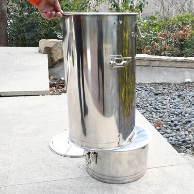 摇蜜机新款带过滤一体摇糖机打蜜机304全不锈钢蜂蜜分离机打蜜桶