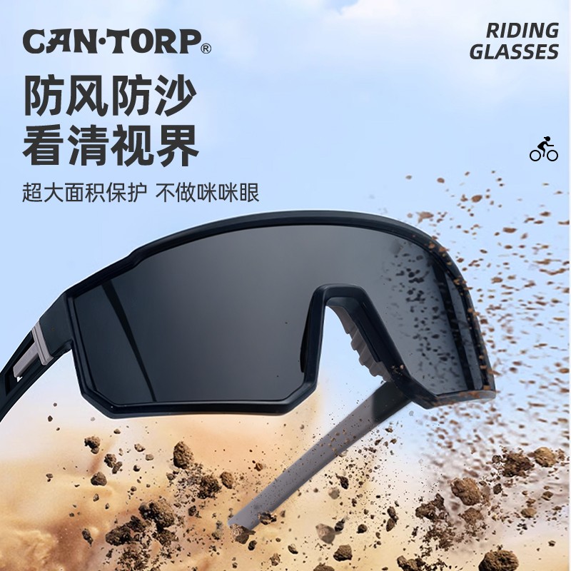 骑行眼镜日夜两用运动变色登山护目镜防风沙防晒男士外卖骑手专用