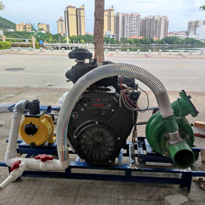 小型抽沙机自吸全套吸沙机抽沙泵大马力强力汽油柴油3寸4寸吸沙泵