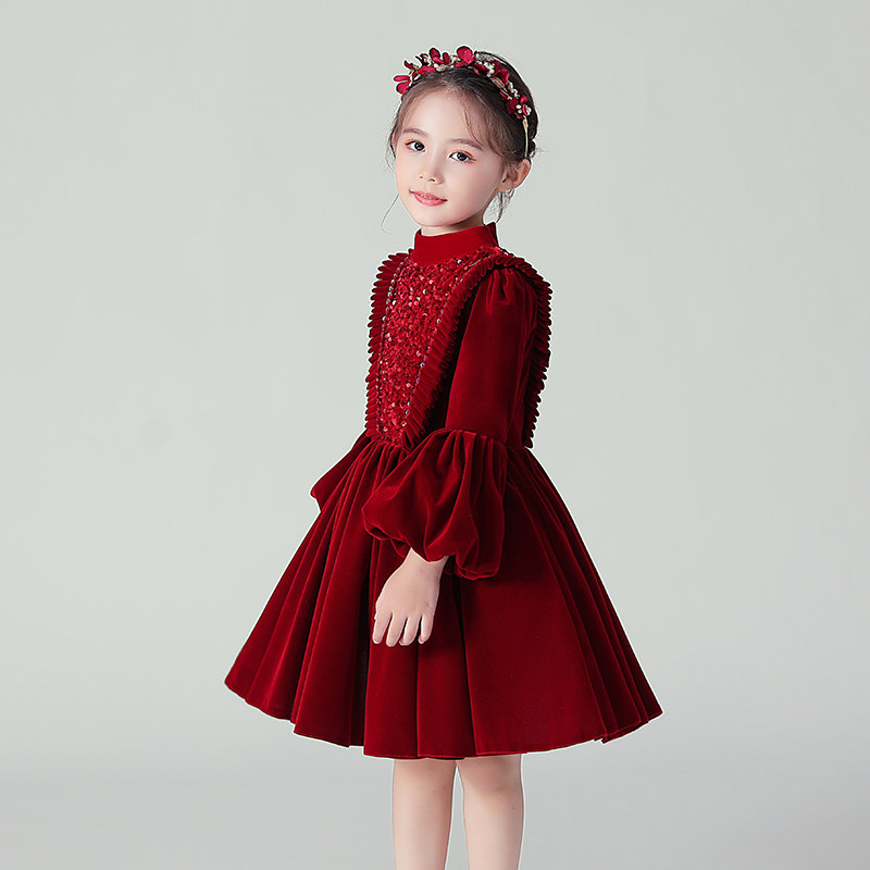 女童晚礼服儿童公主裙小主持人走秀钢琴演出服生日洋气花童婚纱冬,童装/婴儿装/亲子装,儿童礼服,淘宝优惠券,粉丝福利购,淘宝优惠卷