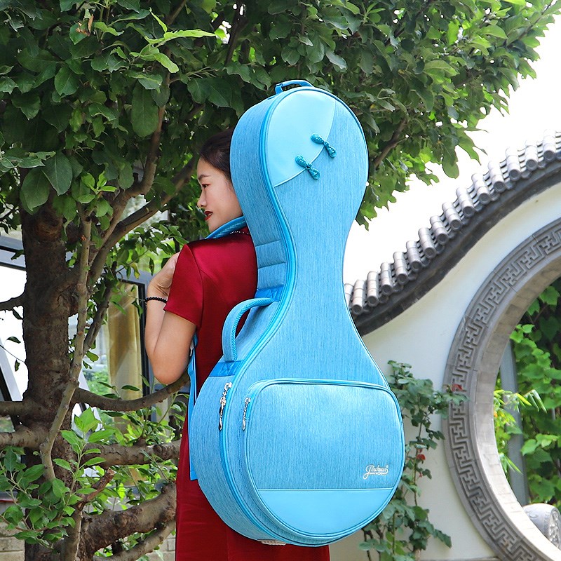 金川中阮包中阮包双肩阮包中阮琴包轻便中阮乐器背包琴套袋子软包