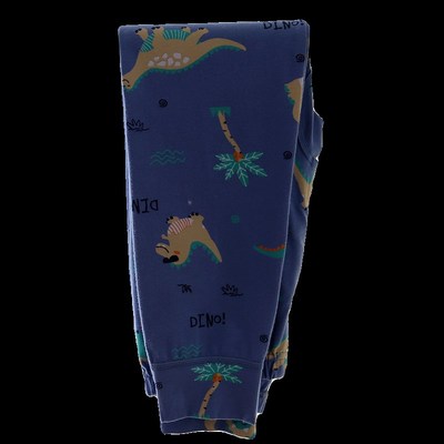 5A抗菌儿童纯棉单条秋裤家居男童卡通束脚衬裤打底单裤中大童睡裤