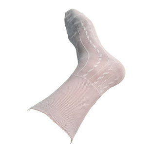 夏季双底锦纶丝袜子老式中筒卡丝袜老年人尼龙袜防勾冰凉丝袜男袜