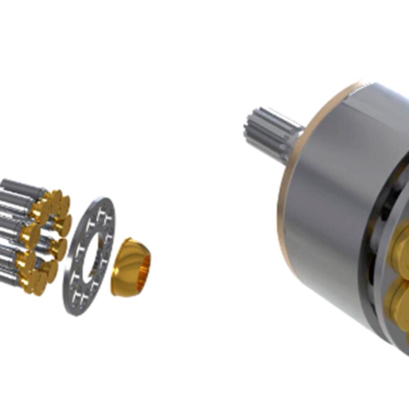 力士乐A10VSO140 A10VO140柱塞泵缸体平面传动轴液压工程维修配件